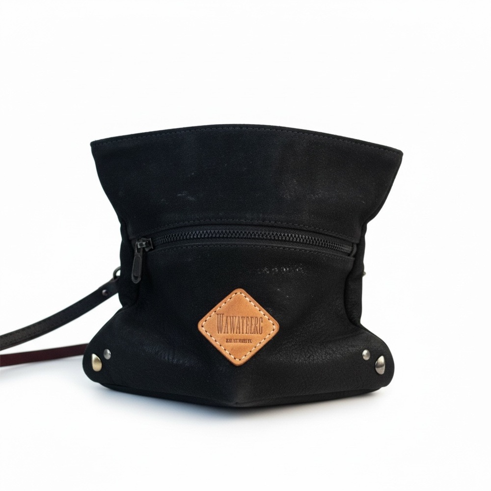 MZ Wallace Studded Leather Clutch/Wristlet - Picture 4 of 4
